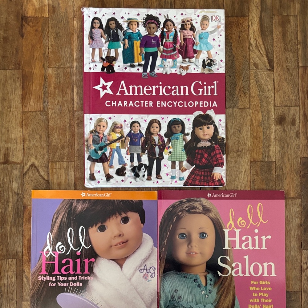 American girl doll books and game